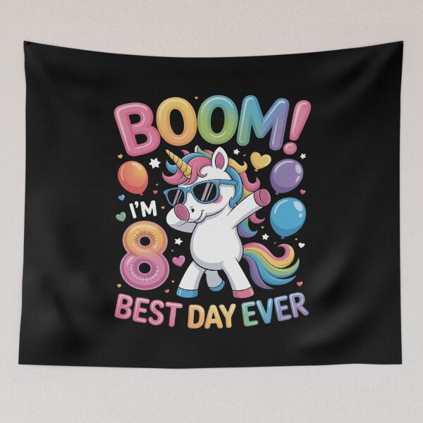 Item preview, 8 Years Old Dabbing Unicorn Gifts 8th Birthday Girl Party designed and sold by traceydowns.
