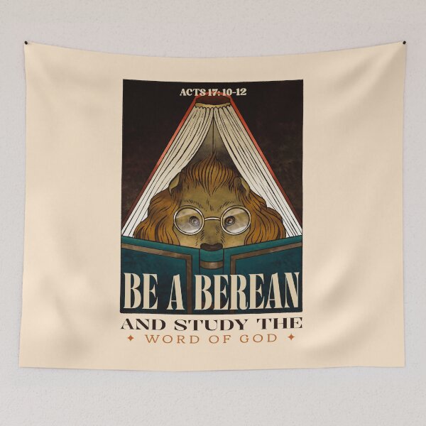 Item preview, ACTS 17:10-12 | BE A BEREAN AND STUDY THE WORD OF GOD  designed and sold by Mrs. Kizzy Gillis Heavenly-Merch.
