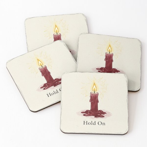 Item preview, Wait — A Candle in Darkness designed and sold by VisualRotaStudio .