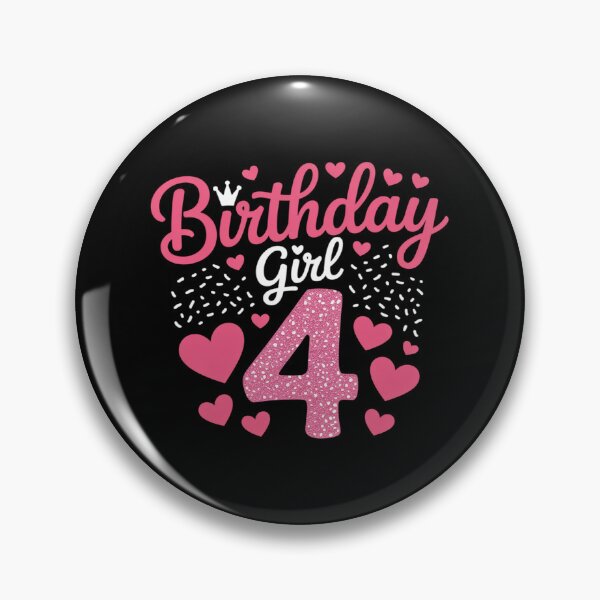 Item preview, 4th Birthday Girl Crown 4 Years Old Bday designed and sold by KristieRamsey.