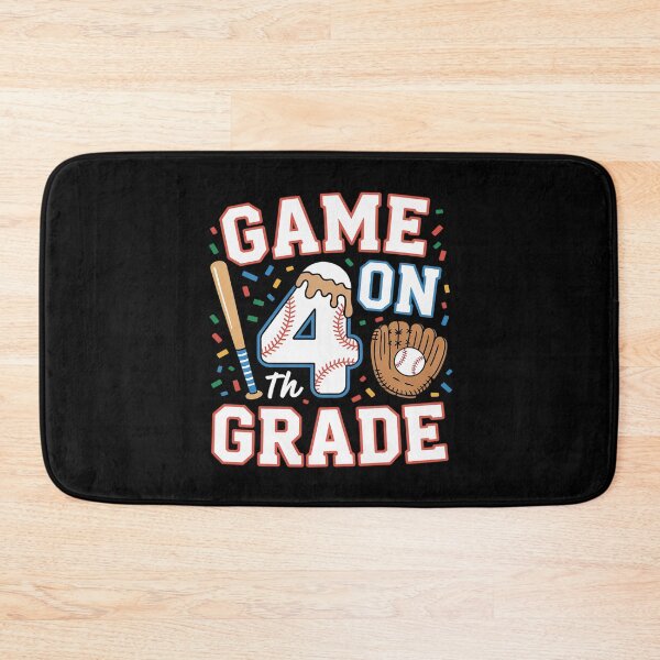 Item preview, 4th Grade Back to School Baseball Drip Ice Cream Game On designed and sold by KristieRamsey.