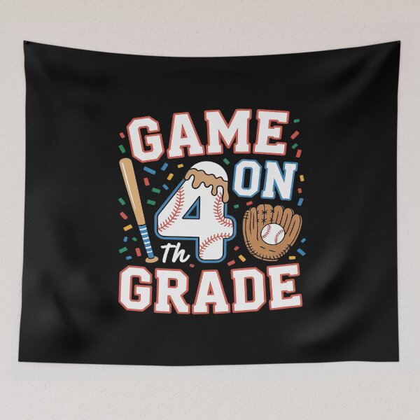 Item preview, 4th Grade Back to School Baseball Drip Ice Cream Game On designed and sold by KristieRamsey.