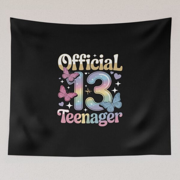 Item preview, 13th Birthday Girls 13 Years Official Teenager Birthday 13 designed and sold by KristieRamsey.