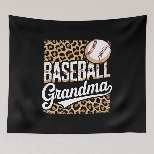 Item preview, Baseball Grandma from Grandson Leopard Softball Mother's Day designed and sold by KonopikaaArt.
