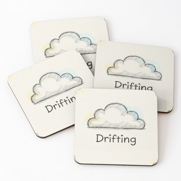Item preview, Drifting Cloud Minimalist Sketch designed and sold by VisualRotaStudio .