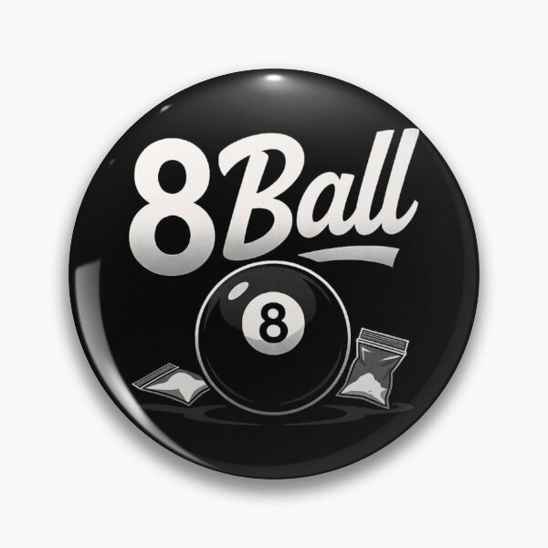 Item preview, 8 Ball Slang Black Design designed and sold by CuteDesignOnly.