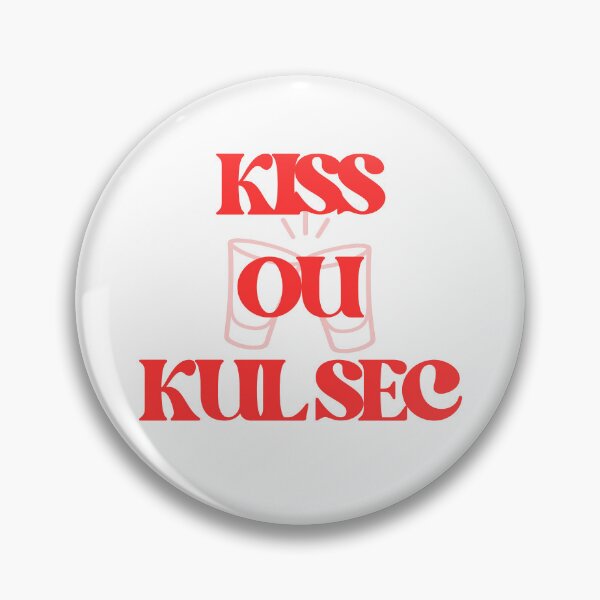 Item preview, Kiss Badge or Kul sec designed and sold by L'Amour de la fête.