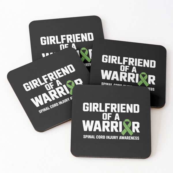 Item preview, Girlfriend of a Warrior Spinal Cord Injury Awareness designed and sold by KonopikaaArt.