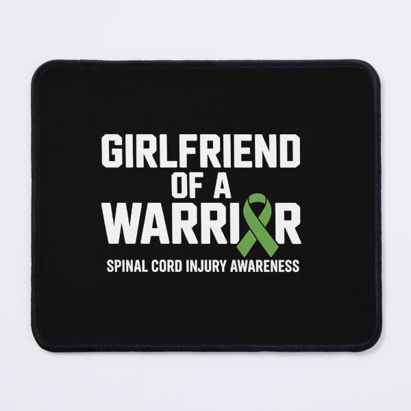 Item preview, Girlfriend of a Warrior Spinal Cord Injury Awareness designed and sold by KonopikaaArt.