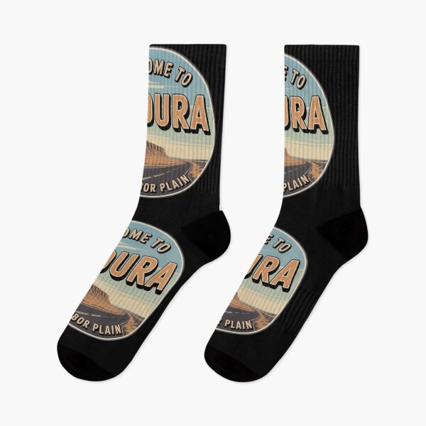 Item preview, Madura — Nullarbor Roadhouse Vintage Travel Sticker designed and sold by Random Designs.