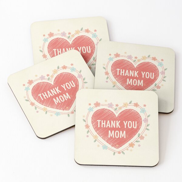 Item preview, Thank You Mom Vintage Heart designed and sold by VisualRotaStudio .