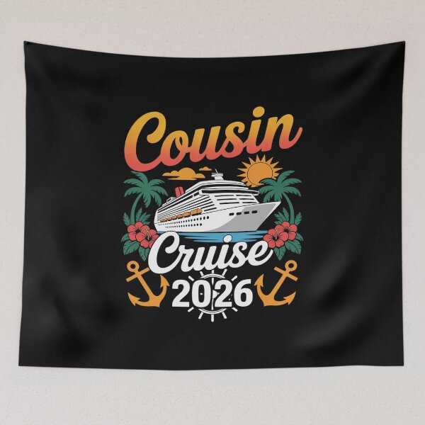 Item preview, Womens Cousins Cruise Trip 2026 Vacation Travel Cousins Cruising designed and sold by KristieRamsey.