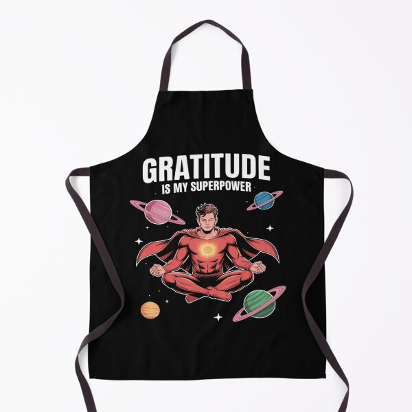 Item preview, Gratitude Superpower Mindful Hero Inspiration designed and sold by Libbysharts.