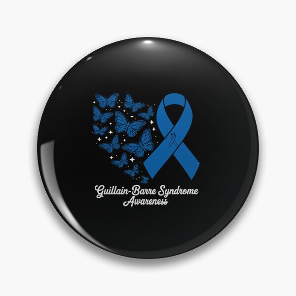 Item preview, Guillain-Barre Syndrome Awareness Heart GBS Warrior designed and sold by KonopikaaArt.