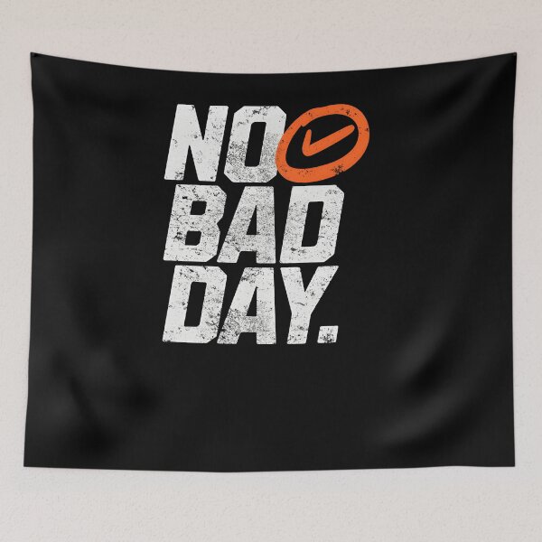 Item preview, No Bad Day – Positive Mindset & Good Vibes Quote designed and sold by Axivra.