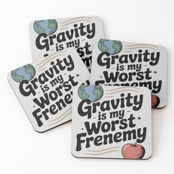 Item preview, Gravity Is My Worst Frenemy Handwritten designed and sold by Libbysharts.