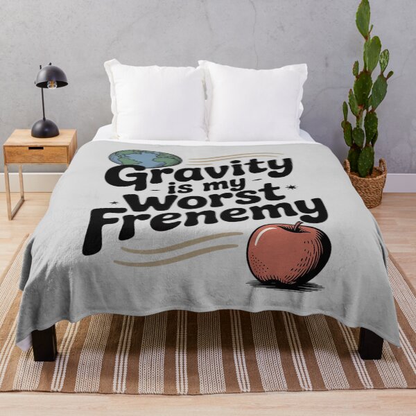 Item preview, Gravity Is My Worst Frenemy Handwritten designed and sold by Libbysharts.