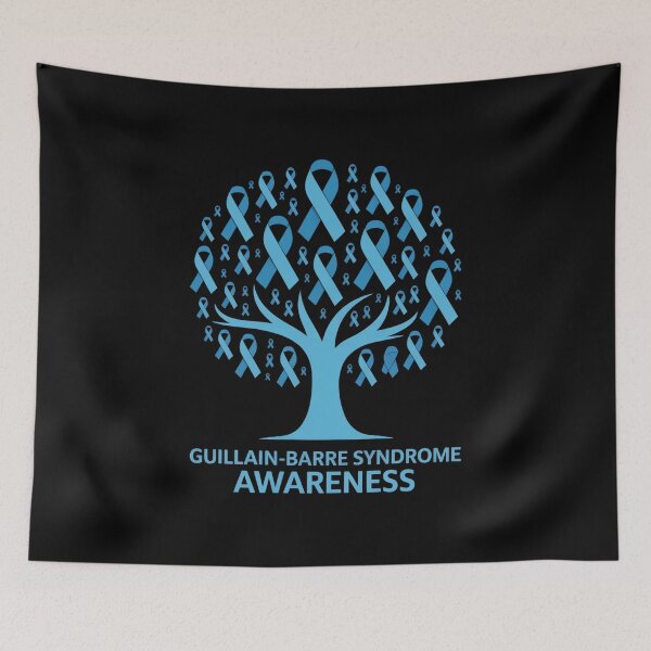 Item preview, Guillain-Barre syndrome GBS Awareness Tree Ribbons designed and sold by KonopikaaArt.