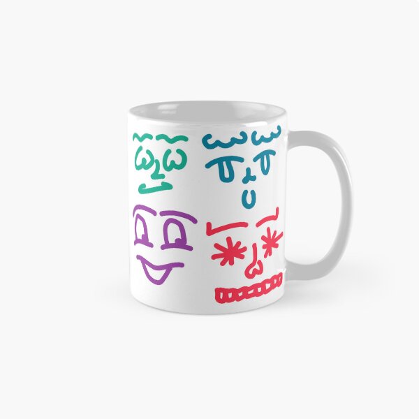 Item preview, Colorful Faces Doodle designed and sold by felipemaldonadoart.