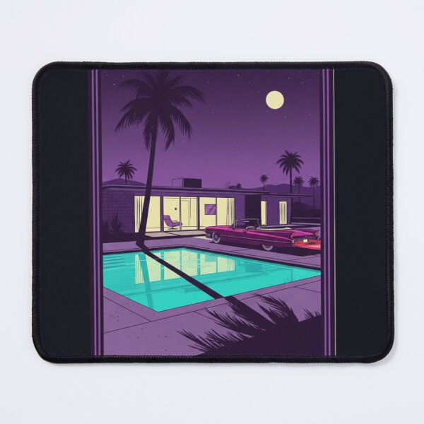 Item preview, Night Drive Siesta | Palm Springs After Dark designed and sold by Fallen Ink.