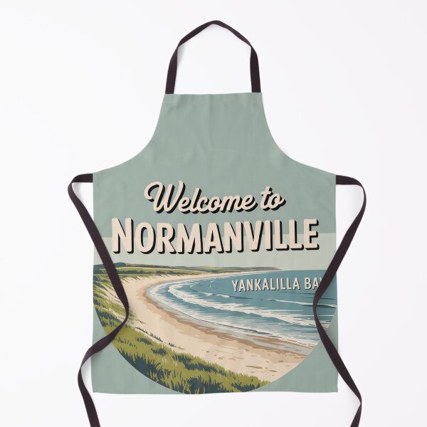 Item preview, Welcome to Normanville — Yankalilla Bay Vintage Travel Sticker designed and sold by Random Designs.