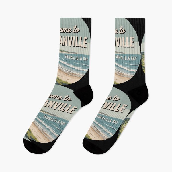 Item preview, Welcome to Normanville — Yankalilla Bay Vintage Travel Sticker designed and sold by Random Designs.