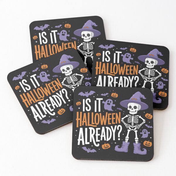 Item preview, Funny Spooky Skeleton Ghost Is It Halloween Already designed and sold by Dolostope.