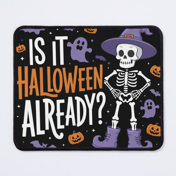 Item preview, Funny Spooky Skeleton Ghost Is It Halloween Already designed and sold by Dolostope.