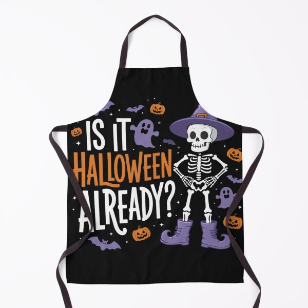 Item preview, Funny Spooky Skeleton Ghost Is It Halloween Already designed and sold by Dolostope.