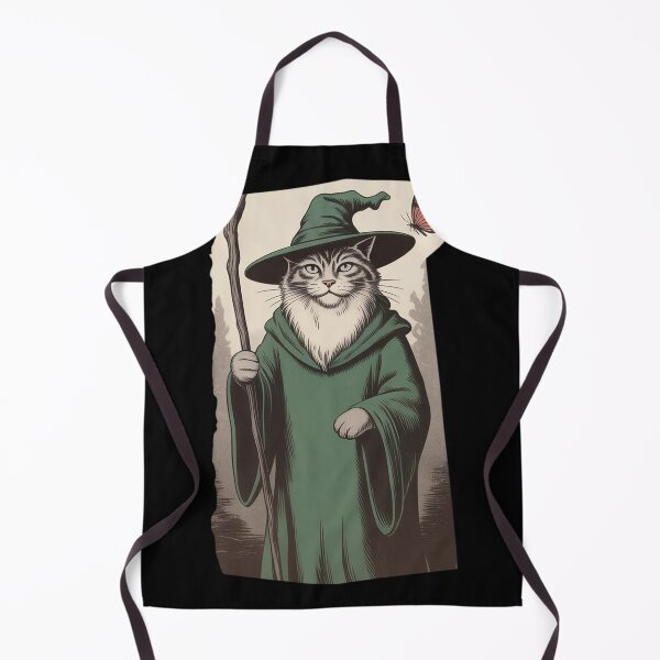 Item preview, Funny Weird Kitten Wizard Ghost Cat Meme Catdalf Halloween designed and sold by Dolostope.