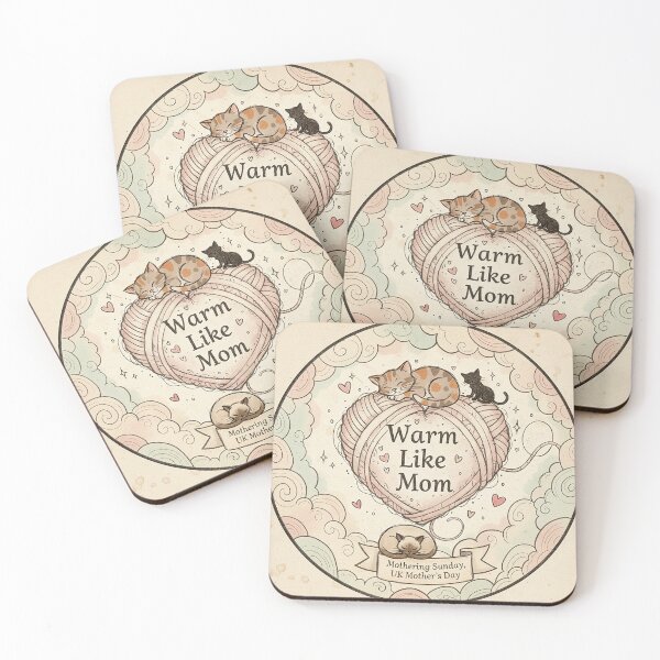 Item preview, Warm Like Mom Cozy Cat designed and sold by VisualRotaStudio .