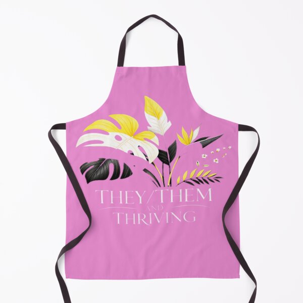 Item preview, "They/Them and Thriving: Non-Binary Botanical Art" designed and sold by rainbowgremlin.