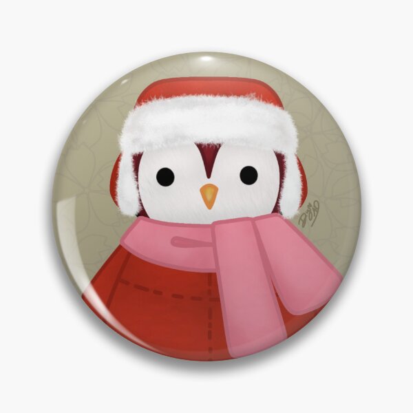 Item preview, Fabric Birds Winter | 2024 (Red Version) designed and sold by digidoodles.