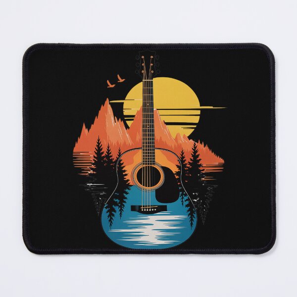 Item preview, Guitar Lake Shadow Country Music Guitarist Musician Teacher designed and sold by Libbysharts.