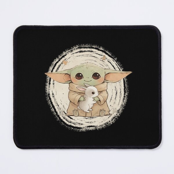 Artikelvorschau, BABY YODA MIT HASE entworfen und verkauft von LIS AND MELIVERSO.