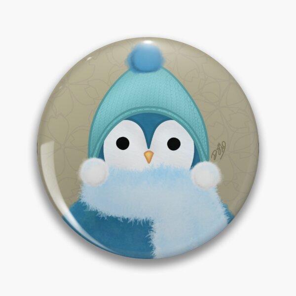 Item preview, Fabric Birds Winter | 2024 (Blue Version) designed and sold by digidoodles.