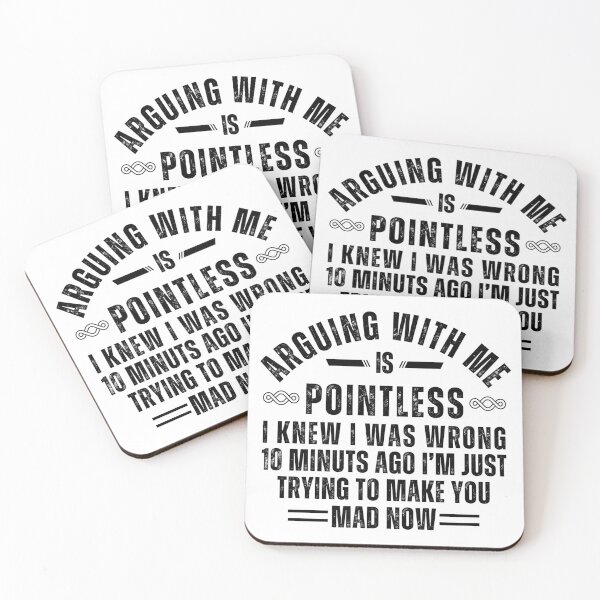 Item preview, Arguing With Me Is Pointless Funny Sarcastic Quote T-Shirt – Humor Tee, Witty Banter Shirt, Rage-Bait Graphic Tee designed and sold by Teetreasure2.