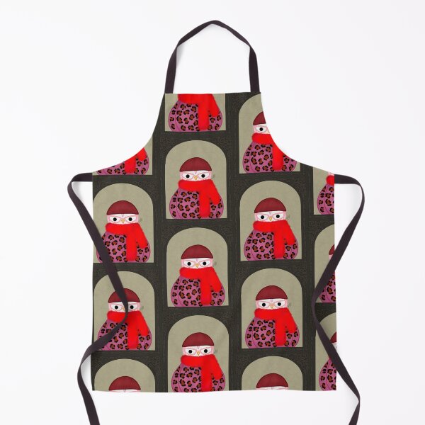 Item preview, Fabric Birds Winter | 2024 (Maroon Version) designed and sold by digidoodles.