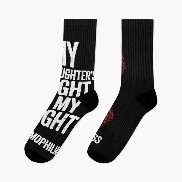Item preview, Haemophilia My Daughter's Fight Is My Fight Hemophilia designed and sold by Catharsiscath.