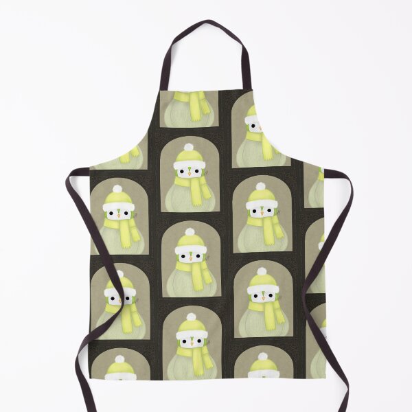 Item preview, Fabric Birds Winter | 2024 (Lime Version) designed and sold by digidoodles.