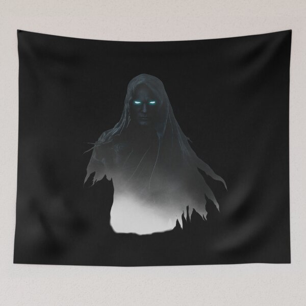 Item preview, Ghost Costume Halloween Spooky Blue Eyes Art Spirit Ghost designed and sold by trinfhri.