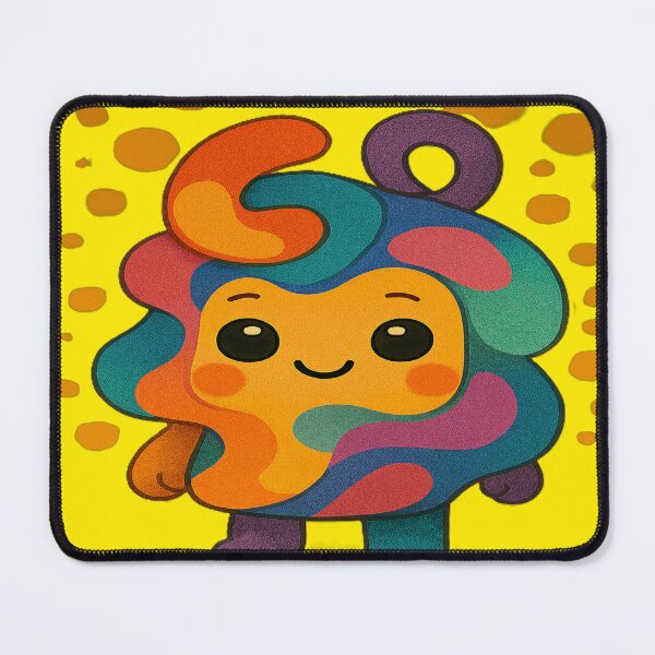 Item preview, Colorful Psychedelic Chibi Friend designed and sold by Ecosetereos.