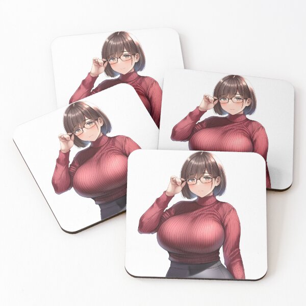 Item preview, Red Sweater Waifu designed and sold by waifu-alert.