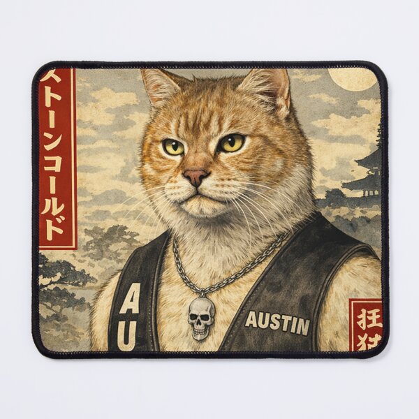 Item preview, Stone Cold Steve Catskin designed and sold by Indigo Shirts.