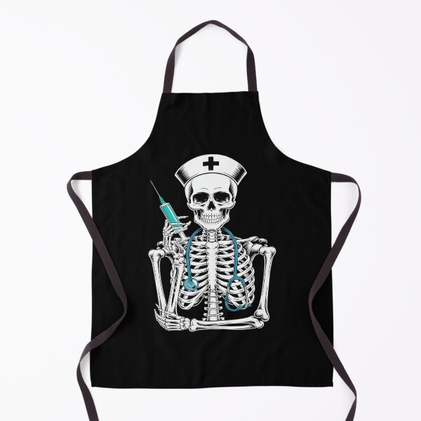 Item preview, Halloween Skeleton ER Nurse Funny Nursing Student Spooky RN designed and sold by Libbysharts.