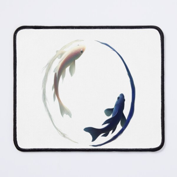 Item preview, Yin Yang Fish Minimalist Art designed and sold by SantosArte.