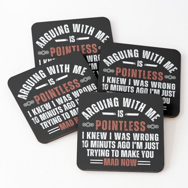 Item preview, Arguing With Me Is Pointless Funny Sarcastic Quote T-Shirt – Humor Tee, Witty Banter Shirt, Rage-Bait Graphic Tee designed and sold by Teetreasure2.