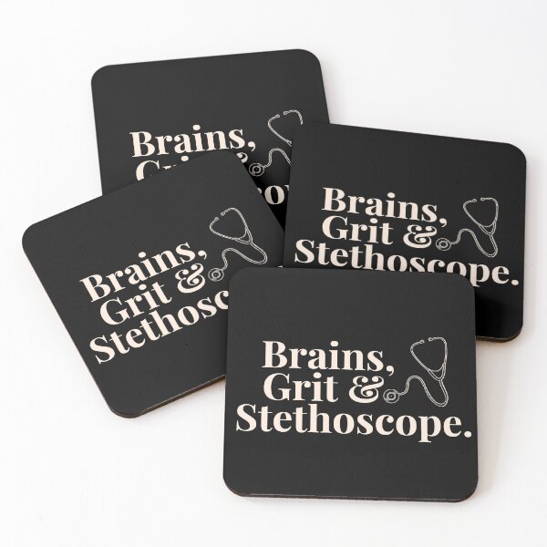 Item preview, Brains, Grit & Stethoscope designed and sold by D3signsByM3.
