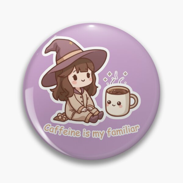 Item preview, Witchcore | Caffeine is my familiar [B] designed and sold by Simple-Leaf.