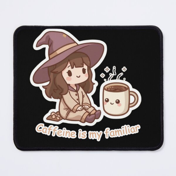 Item preview, Witchcore | Caffeine is my familiar [B] designed and sold by Simple-Leaf.